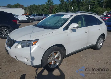 2012 Lexus Rx 350 z USA, uszkodzony, nr VIN 2T2BK1BA9CC147535
